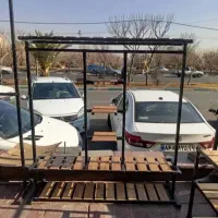 تاری قفسه دار رخت اویز مدل لوکس دار رگال ۸