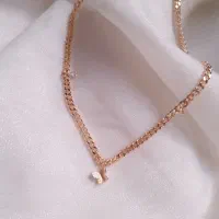گردنبند کارتیر طرح پروانه