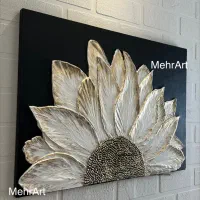 تابلو دکوراتیو گل در انواع سبک ها
