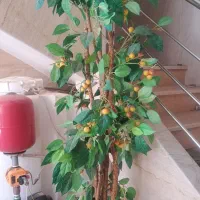 گلدان ودرخت گیلاس مصنوعی