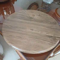 ظرف چوبی پایه دار