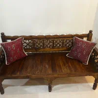 تخت سنتی براق چوب روسی