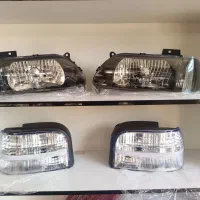 چراغ جلو و عقب خطر پراید ۱۳۱ اسپورت برفی دودی