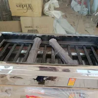 کباب پز گازی استیل چدن از6شعله تا12شعله وپایه