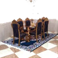 میز ناهارخوری سلطنتی ۶ نفره