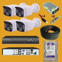 دوربین مداربسته 5MP(هارد وسترن.دستگاه 4کانال 5مگ.