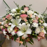 سبد گل طبیعی بزرگ