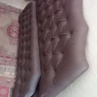 تخت دونفره‌ چرم