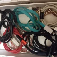 کابل شارژر اپل و ادابتور سامسونگ