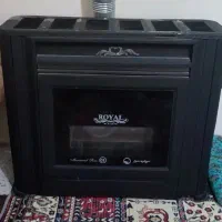 دو عدد بخاری یکی ساده و یکی شومینه ای