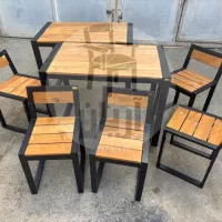 نیمکت و میز صنعتی محکم، شیک، موندگار