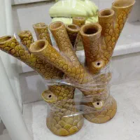 گلدان و گز خوری قدیمی
