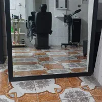 آینه قدی و پا میزی