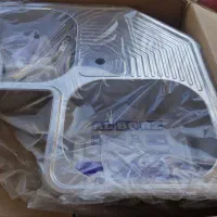 سینک ظرفشویی استیل البرز مدل گوشه