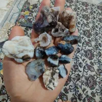 سنگ عقیق سلیمانی شجر.  و آمو تیز