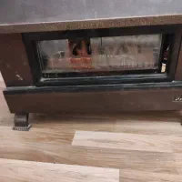 بخاری گازی طرح شومینه