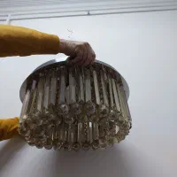 دو عدد لوستر با رنگی خاص