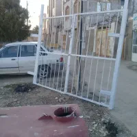 درب باغ عرض ۳ متر قد ۲متر