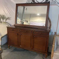 آینه کنسول ۳در ۳کشو