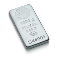 شمش نقره یک کیلویی