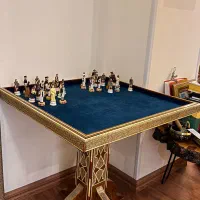 میز تخته خاتم کاری