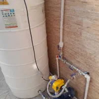 لوله کشی آب و فاضلاب  و نصب پمپ