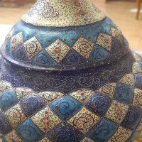 شکلات خوری مسی میناکاری ۴۲سانتی