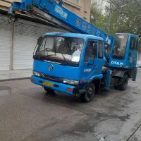 جرثقیل ۷تن و۲۰تاارتفاع۳۲مترنصب اسکلت.آسانسور.شیشه.
