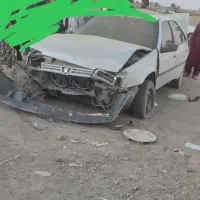 پژو تصادفی