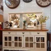 کنسول مدل پاییز صفحه چوب سه بعدی