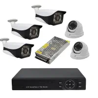 پک ۵ دوربین مداربسته IP هوش مصنوعی