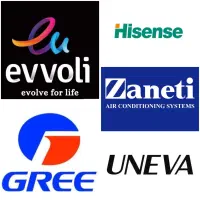 فروش و خدمات پس از فروش انواع کولرگازی اصلی(اسپلیت