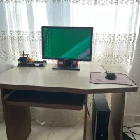کامپیوتر (کیسhp و مانیتور dell)