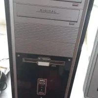 مانیتور و کیس خالی کامپیوتر سامسونگ تر و تمیز