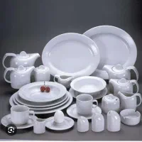 ظروف چینی هتلی سفید