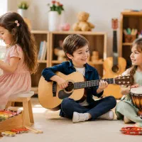 آموزش موسیقی کودک  مادر و کودک
