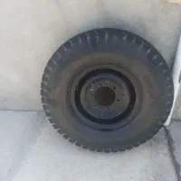 زاپاس عقب نیسان با رینگ