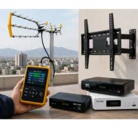 نصاب انواع آنتن وبراکتtvتخصصی وکیل آباد،الهیه