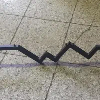 رگال دیواری طرح ضربان قلب
