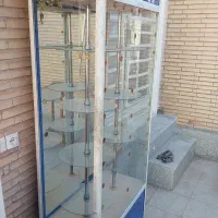 ویترین ایستاده ۲ موتوره چرخشی