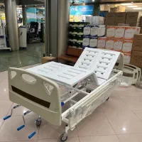 تخت بیمارستانی سه شکن مکانیکی نو با تنظیم ارتفاع