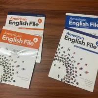 کتاب های American file 2 و American file 4