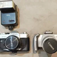 دوربین نگاتیوخور کنون canon FTb  و canon eos 300v