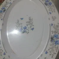 بشقاب استیل۶ و۶تاهم ملامین