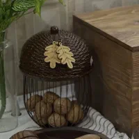 سبد گردو|صنایع دستی و سایر لوازم تزئینی|کوهسار (البرز), |دیوار