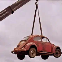 فولکس بیتل پلاک قدیم کادار