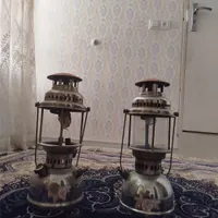 چراغ زنبوری قدیمی ی جفت