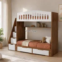 تخت دوطبقه مدل اوتانا/ چکی
