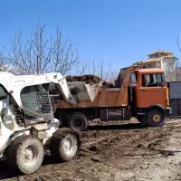 فروش خاک باغچه مخلوط کوهی سنگ شن ماسه دماوندآبسرد
