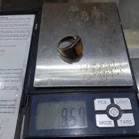 انگشتر نقره فیروزه شرف شمس